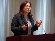 日韩分会张晓玫副会长作数字赋能经济发展新天地主旨演讲